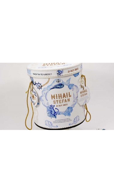 Trusou botez tematica navy Marine Nautical pastel 13